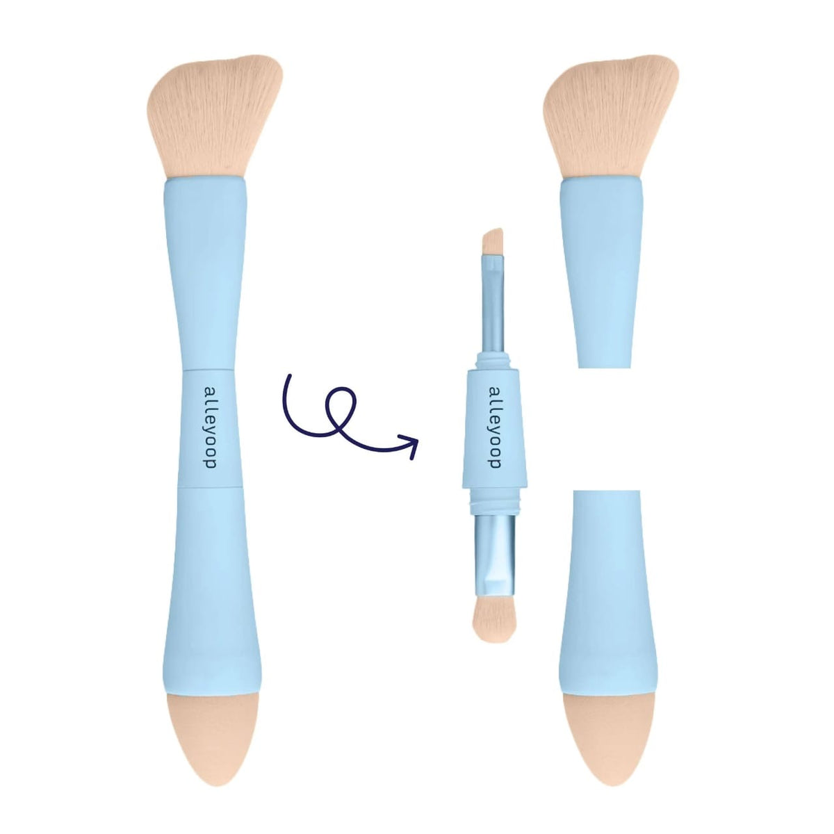 4-in-1 Multi Makeup Brush