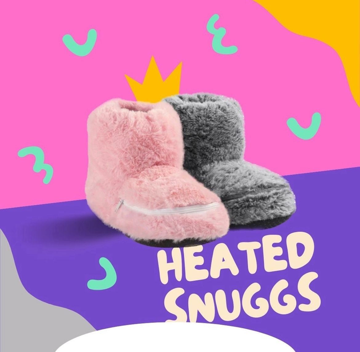 Heated Snuggs Cozy Warming Slippers