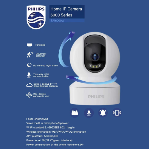 Philips 1080p Wi-Fi Home Security Camera