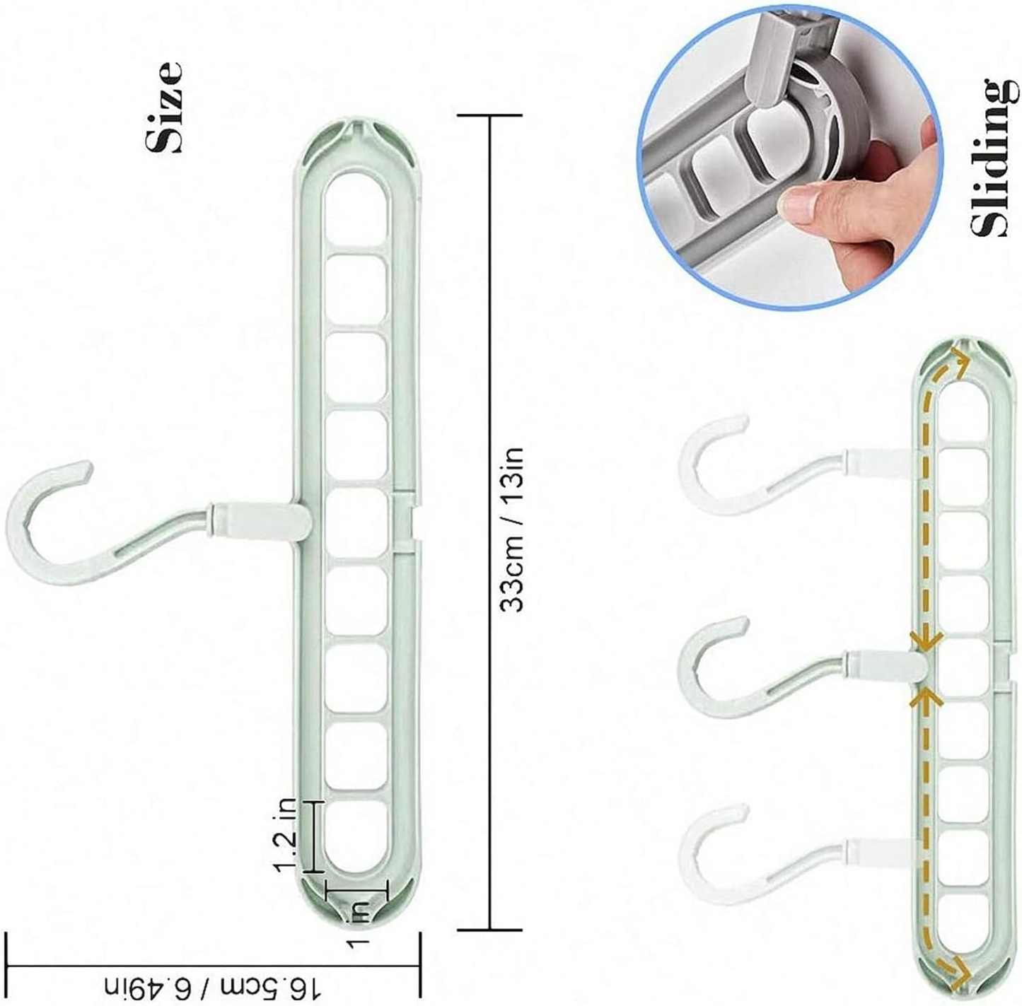 Space Saving Hangers Magic Clothes Hangers