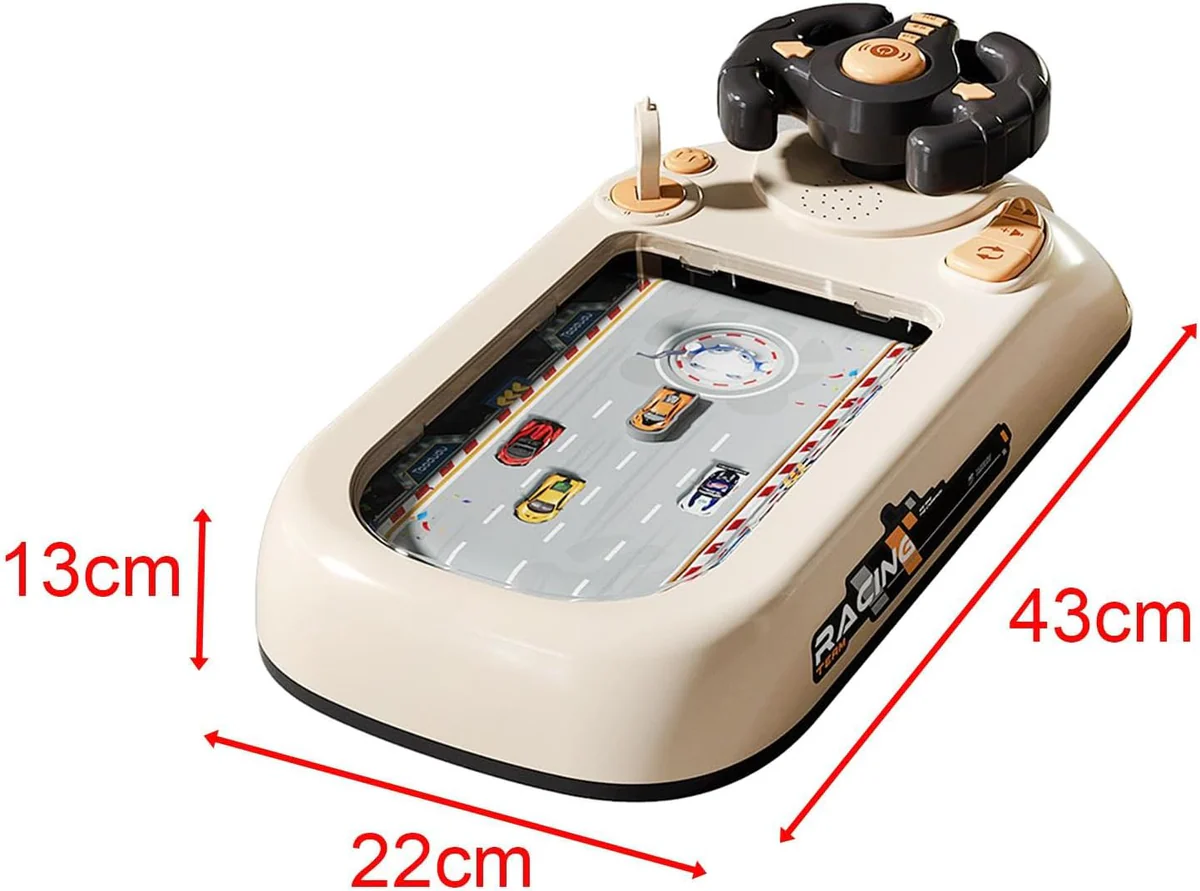 Simulated Driving Racing Car Game with Sound