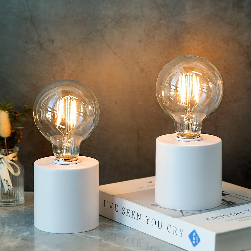 Retro Glow Rechargeable LED Lamp – Premium Aesthetic Table Light
