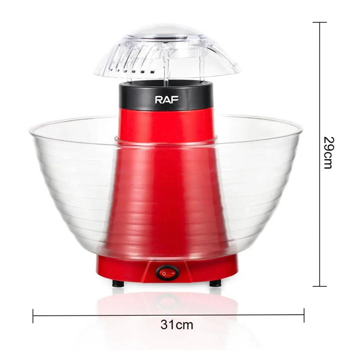 Raf Popcorn Machine 1200W 3 3Litre R9001