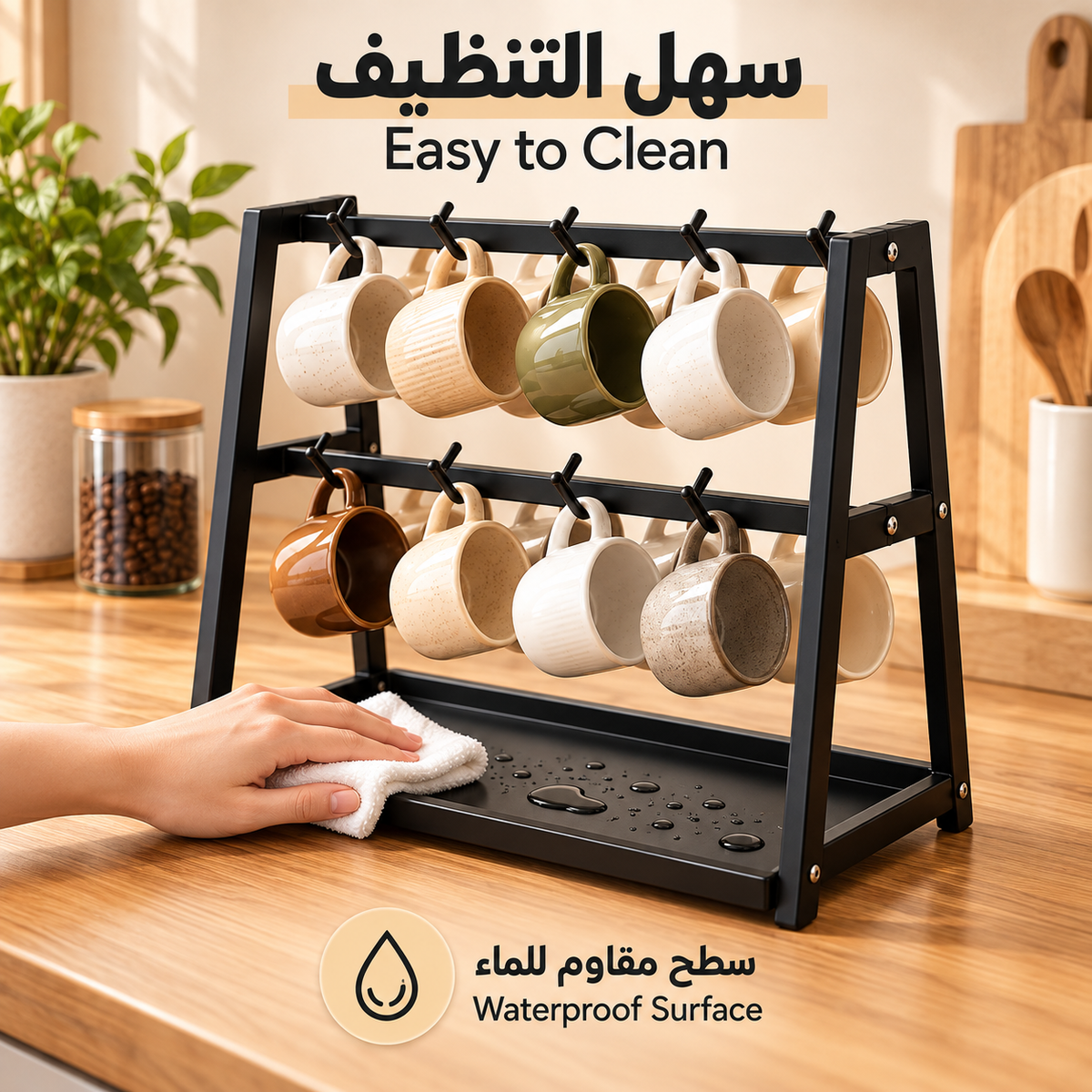 Multifunctional Coffee Bar Organizer