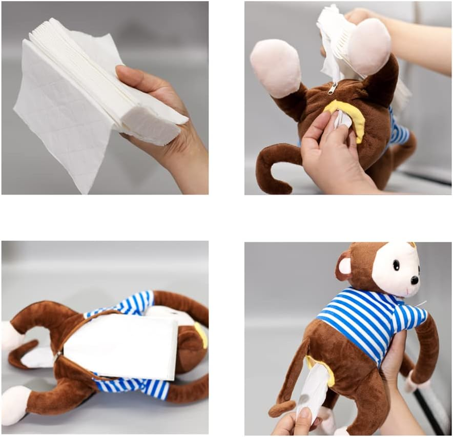 Monkey Tissue Holder for Car