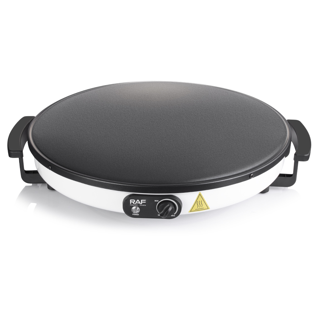 RAF 2000w Electric Saj Maker Crepe and Pancake Maker Machine Portable Non-stick Crepe Pizza Maker Automatic R5422