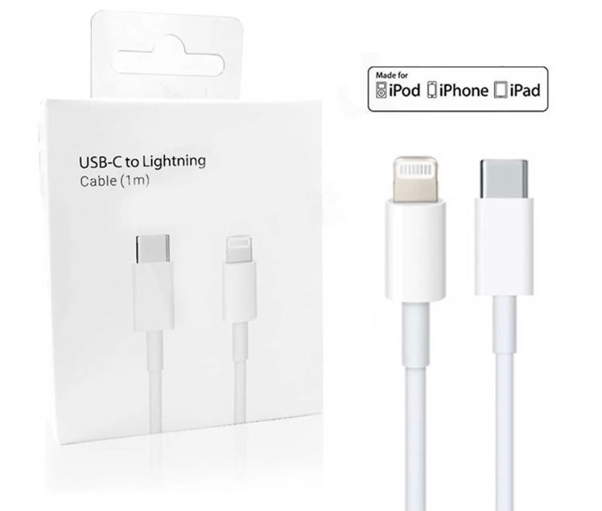 Iphone Charging Cable Usb C To Lightning 1 Meter