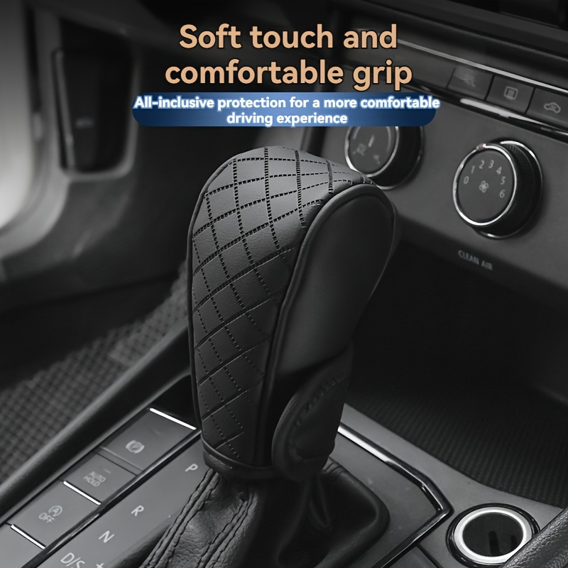 Universal  Leather Car Gear Knob Cover Anti Slip Cover Vitesse