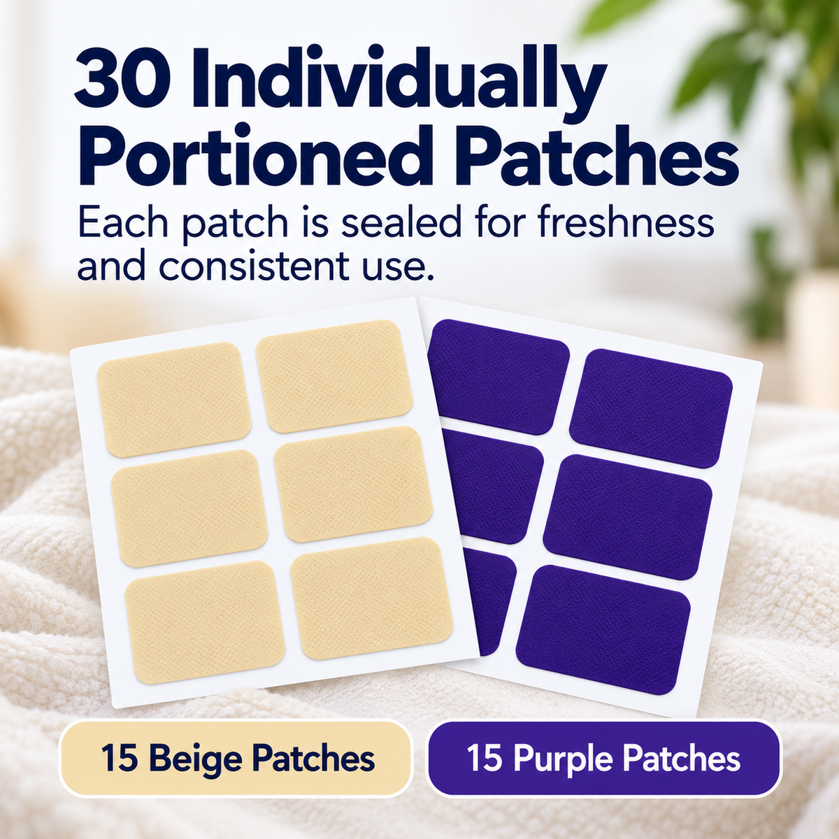 Sleep Patches – Nighttime Rest Support