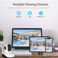 3MP 11 IR LED 3.6mm Lens HD PTZ Two Way Audio Wifi SD Card / Cloud Storage IP Indoor Remote Viewing Motion Detection Surveillance Camera R6-30G