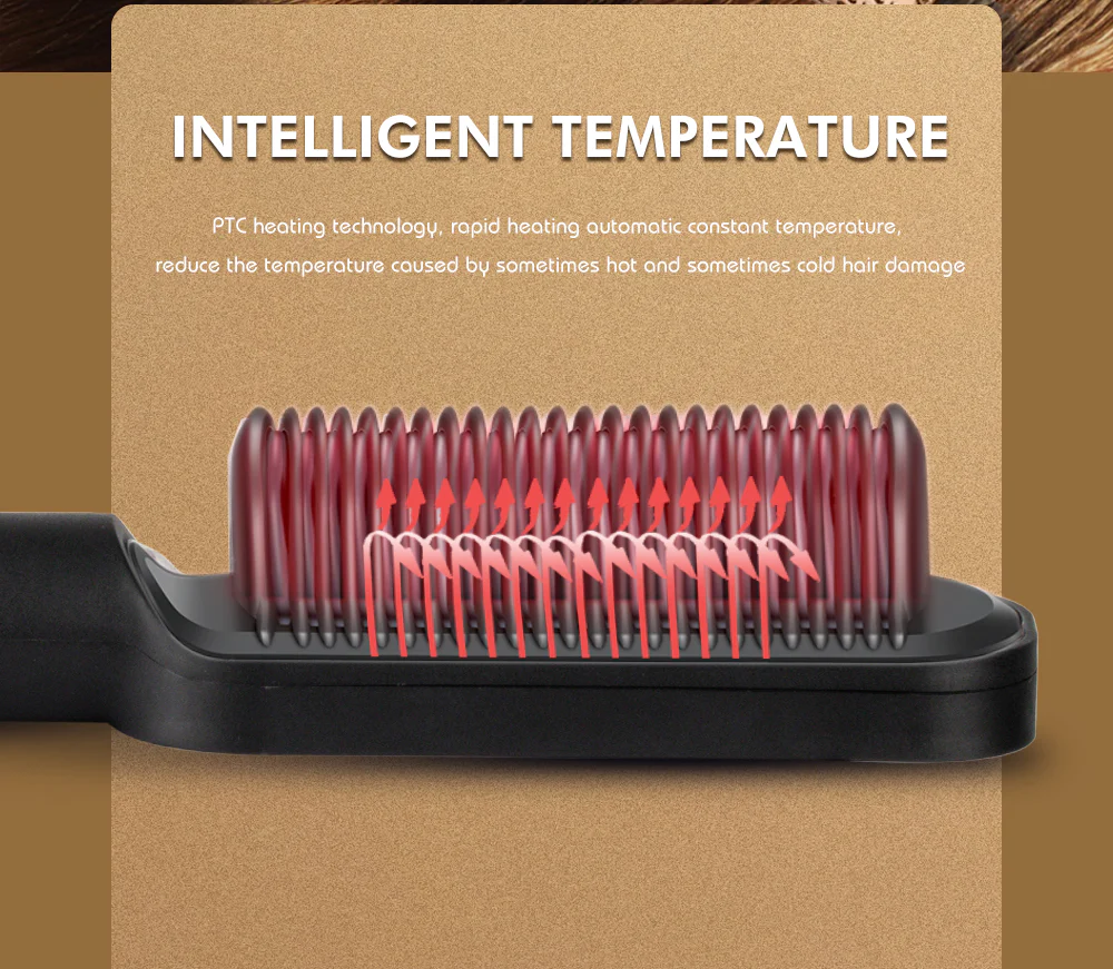 RAF Hair Straightener Brush 45W R412