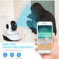 3MP 11 IR LED 3.6mm Lens HD PTZ Two Way Audio Wifi SD Card / Cloud Storage IP Indoor Remote Viewing Motion Detection Surveillance Camera R6-30G