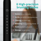 Sonic Electric Toothbrush, USB Rechargeable with 3 Brush Heads & 6 Modes | IPX7 Waterproof for Adults and Kids