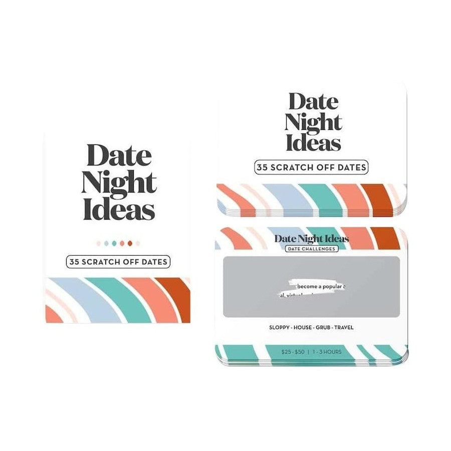 Date Night Box Scratch Card Game