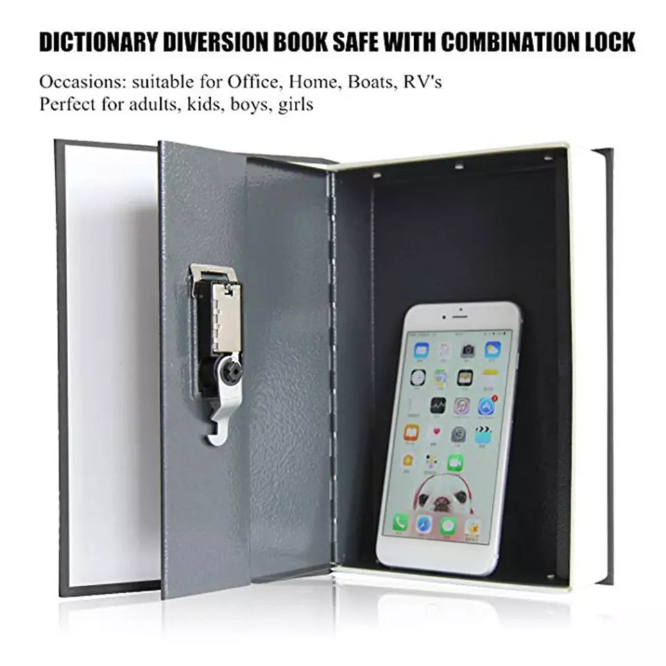 Dictionary Book Hidden Money Box (L18 x W11.5 x H5.5)cm