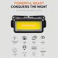 Coba Portable Flashlight Powerful Rechargeable Head lamp with Built-in Battery