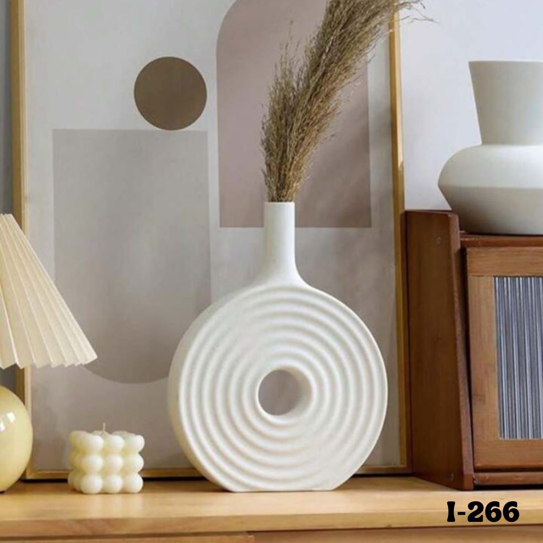 Universal Ceramic Vase – Modern Minimalist Home Decor
