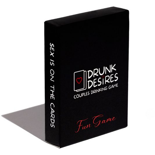 Drinking Card Game Drunk Desires Couples Games - Black