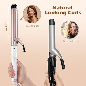 Adjustable Temperature Curling Iron