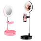 Phone Stand with Mirror for Filming & Makeup