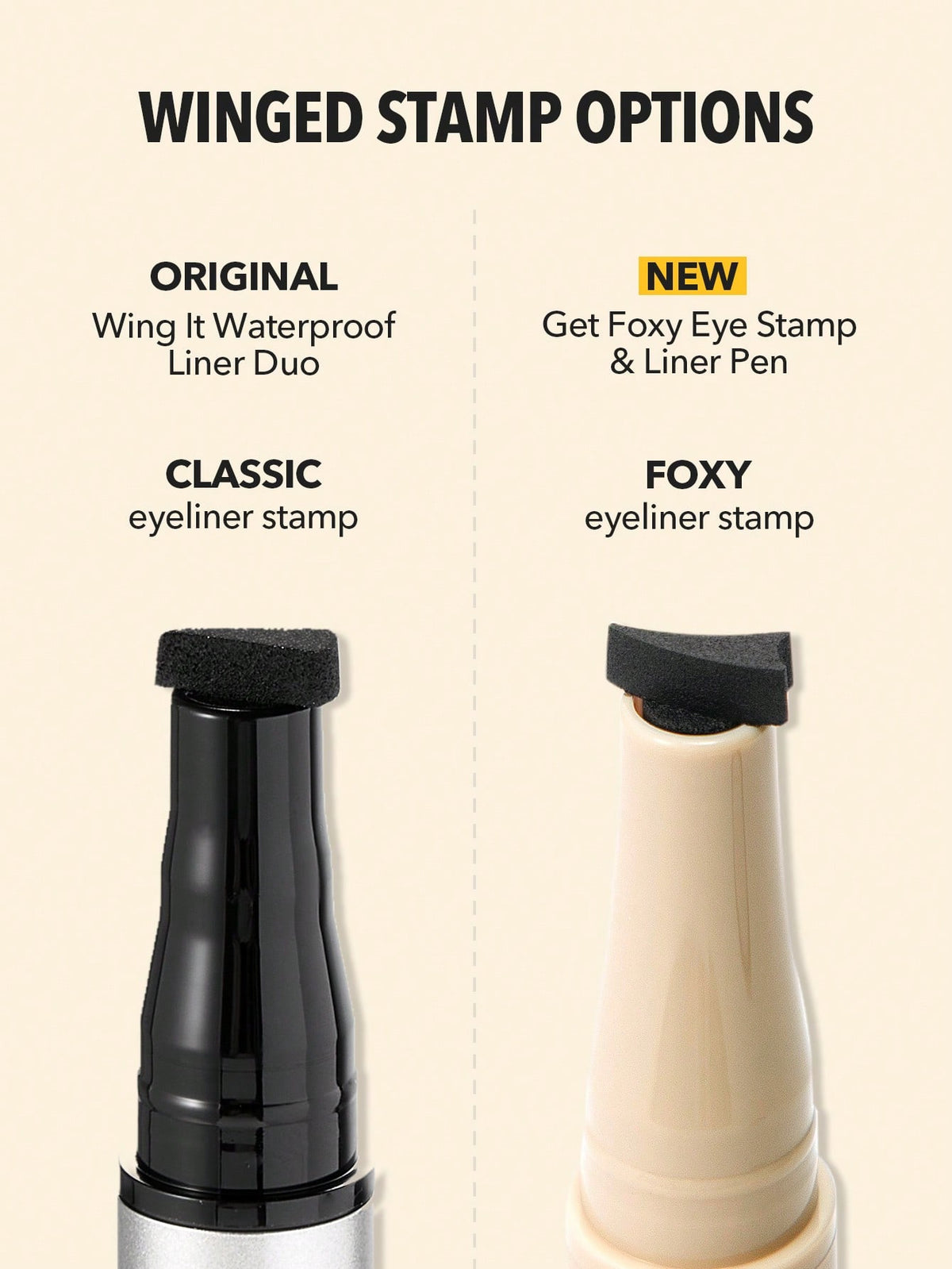 Double-Sided Winged Eyeliner Stamp & Pen