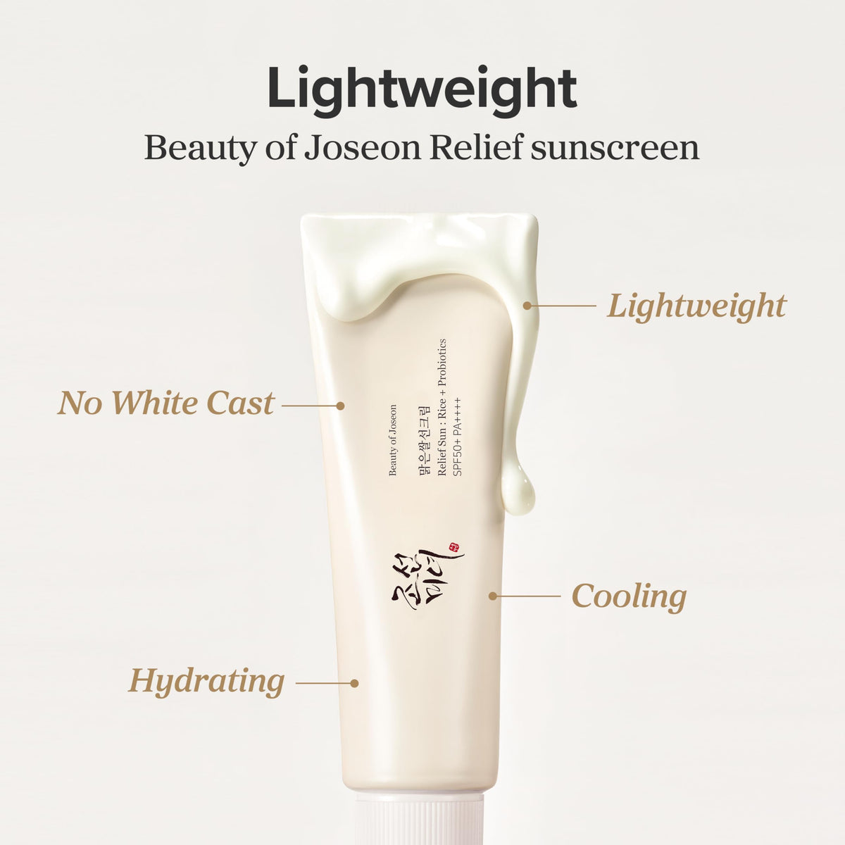 BoJ Relief Sun SPF 50 Rice Probiotics Sunscreen Serum