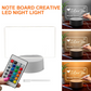 Led Note Board Lamp