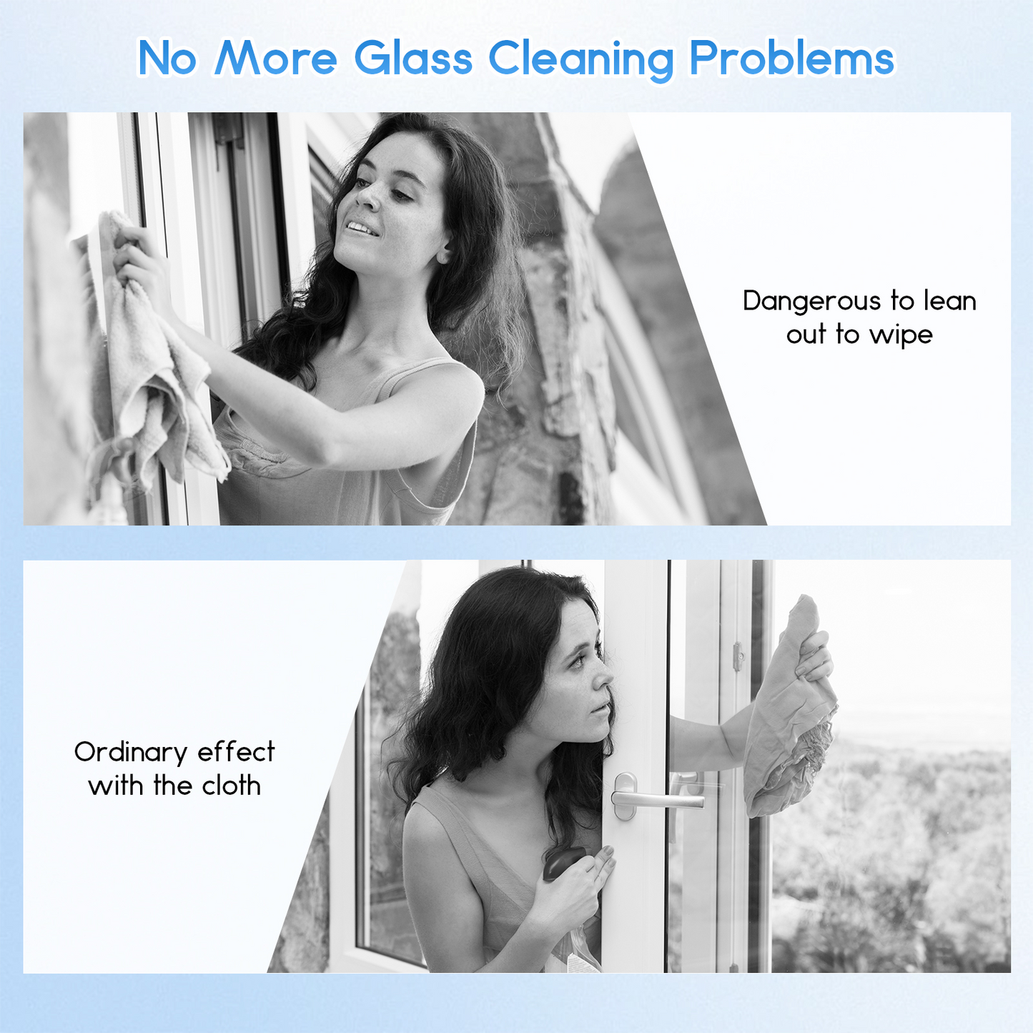 Double Vitrage With Spray Window glass Cleaner