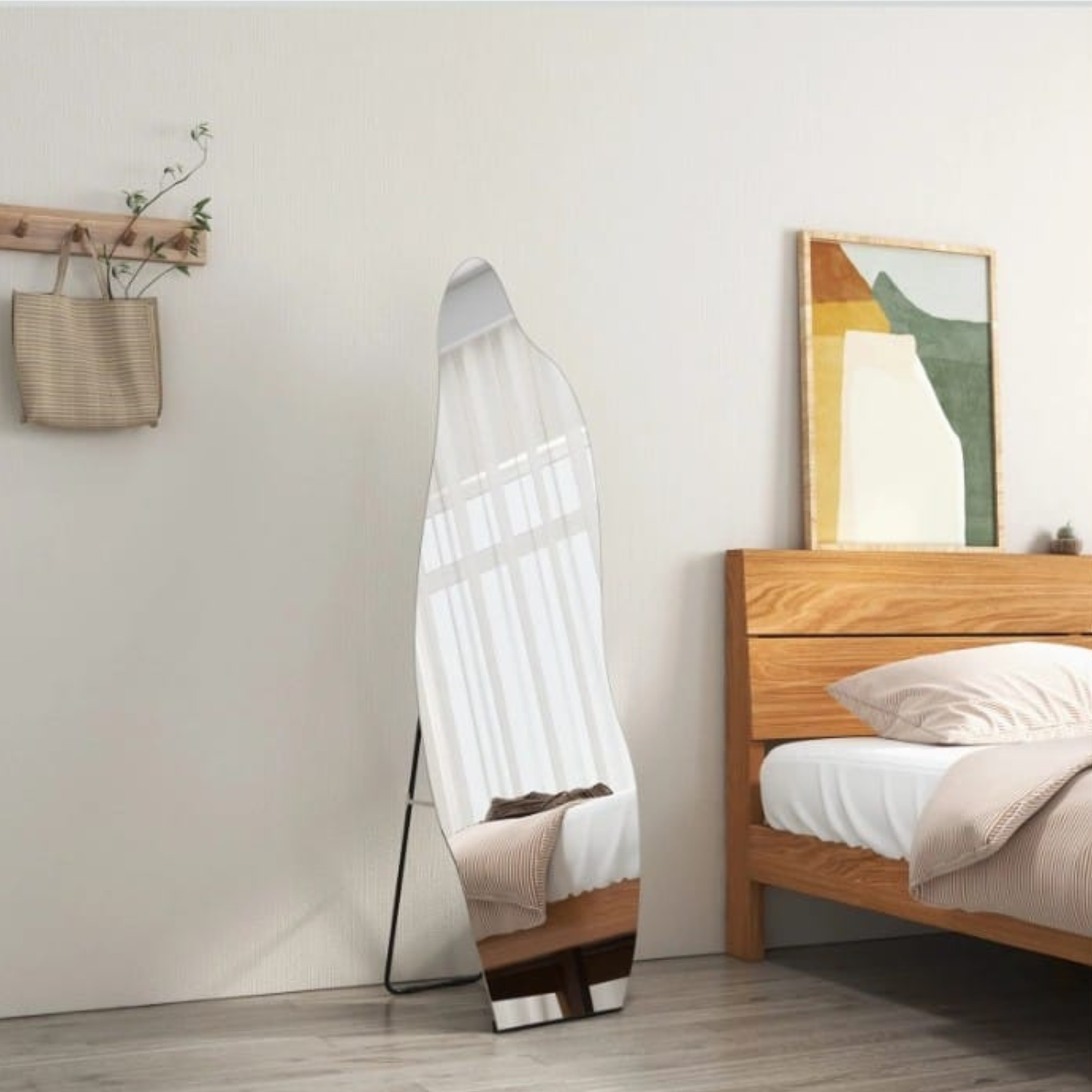 Mirror Standing Hanging Leaning Wall Bedroom