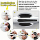 8PCS/SET Carbon Fiber Car Door Handle Protector Cover Inner Bowl Anti Scratch Sticker