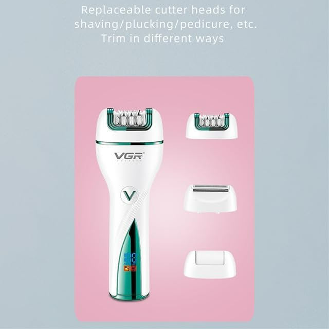 3In1 Women Epilator Electric Female Hair Removal Vgr V 728