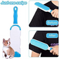 Pet Hair Remover Brush for Dogs and Cats with Efficient Double-Sided Self Cleaning Base, Animal Hair Removal Tool