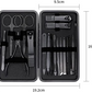 PINK Manicure Set Nail Clippers Tools Household 18Pcs , Tool Kit for Men and Women