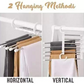 Multifunctional Wardrobe 5 Layers Pants Storage Rack Hangers Holders 5 In 1