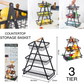 3 Tier Countertop Iron Storage Basket