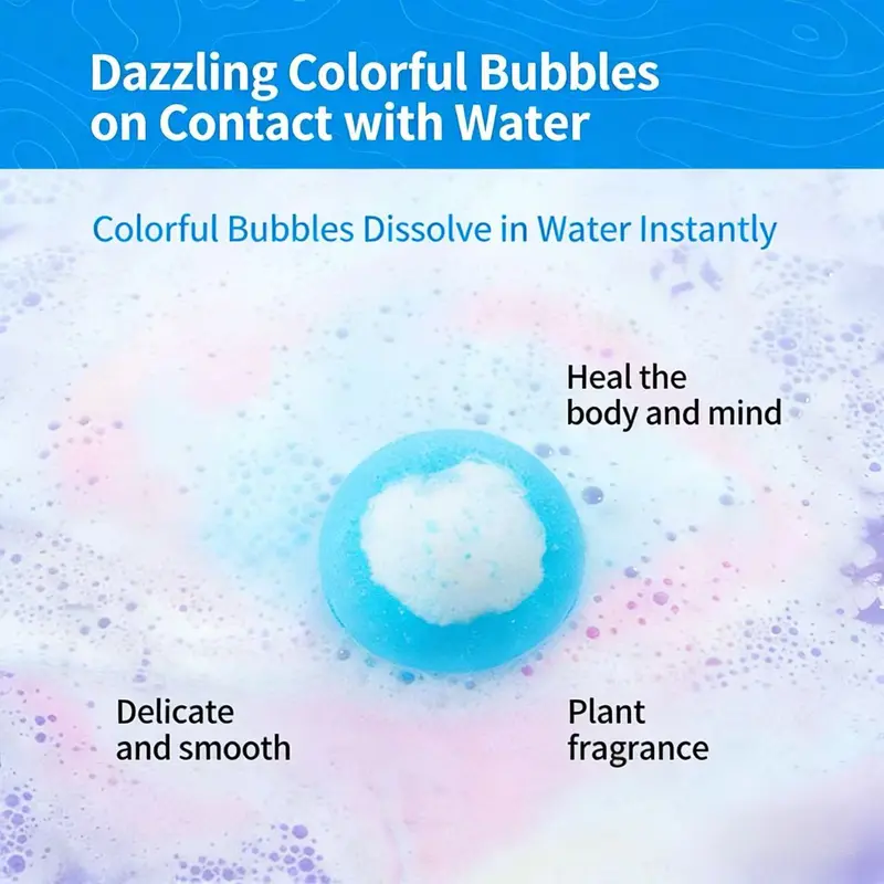 Children's Bath Bombs Balls with Surprise Toys – Pack of 15