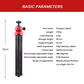Flexible Octopus Tripod for Phone & Camera – Mini Tripod Travel Stand with Phone Clip Mount