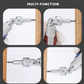 15 in 1 Magnetic Ratchet Screwdriver Set – Multi-Angle Adjustable Tool Kit for DIY Repairs