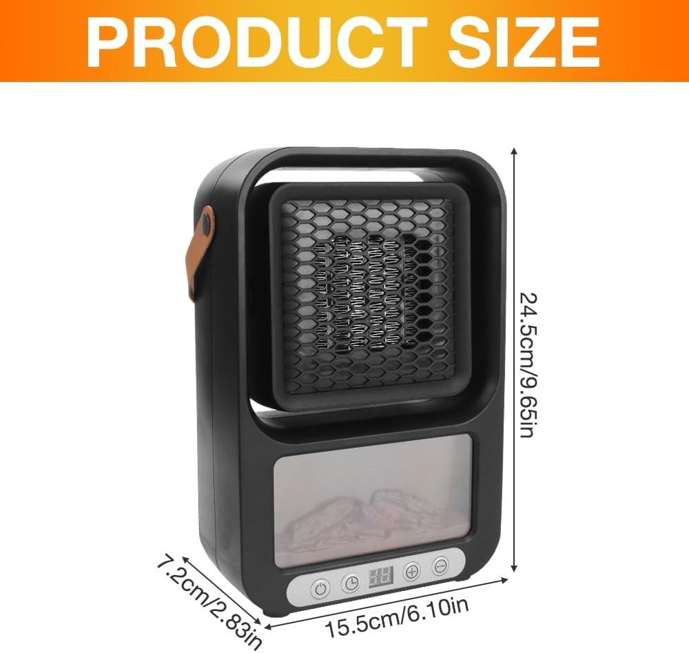 Small fan heater