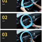 Universal Solid Color Anti-slip Silicone Car Steering Wheel Protective Cover