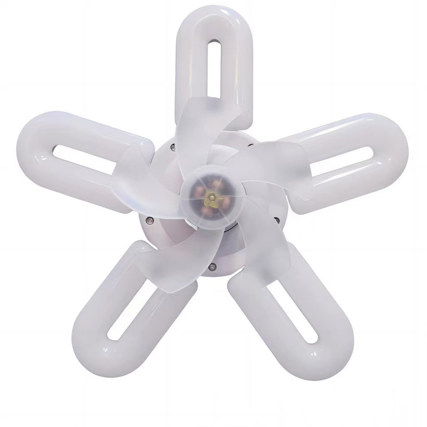 Socket Ushaped Fan Light – Small Ceiling Fan with Integrated LED Lighting