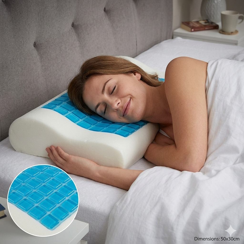 Memory Foam Gel Pillow