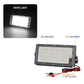 50W LED Flood Light with 120° Adjustable Angle, Waterproof White Light