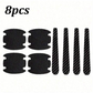 8PCS/SET Carbon Fiber Car Door Handle Protector Cover Inner Bowl Anti Scratch Sticker