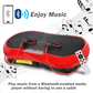 Whole Body Vibration Plate Machine With Remote Control and Resistance Bands
