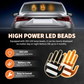 LED Hand Signal Car 3 Modes Middle Finger for Car Rear Window Road With Remote Control