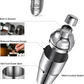Cocktail Shaker Set Bartender Kit, Bar Set with Bamboo Stand 12 Piece Bartending Tools with Mocktail Recipes Booklet