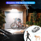 Solar Motion Sensor Outdoor Lights, 360° Rotatable, IP65 Waterproof Security Light