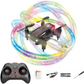 Cool Led Drone 360Degree Roll Colorful Luminous Ball Stunt Tumbling Quadcopter Toy BK8