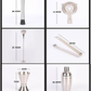 Cocktail Shaker Set Bartender Kit, Bar Set with Bamboo Stand 12 Piece Bartending Tools with Mocktail Recipes Booklet